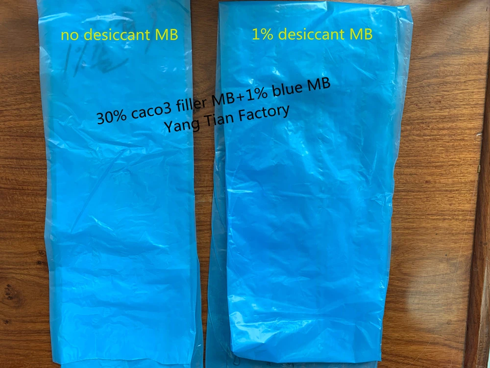 Filler Anti Bacterial Masterbatch for Bag Blow Molding 06580 White Pet Masterbatch PP PE