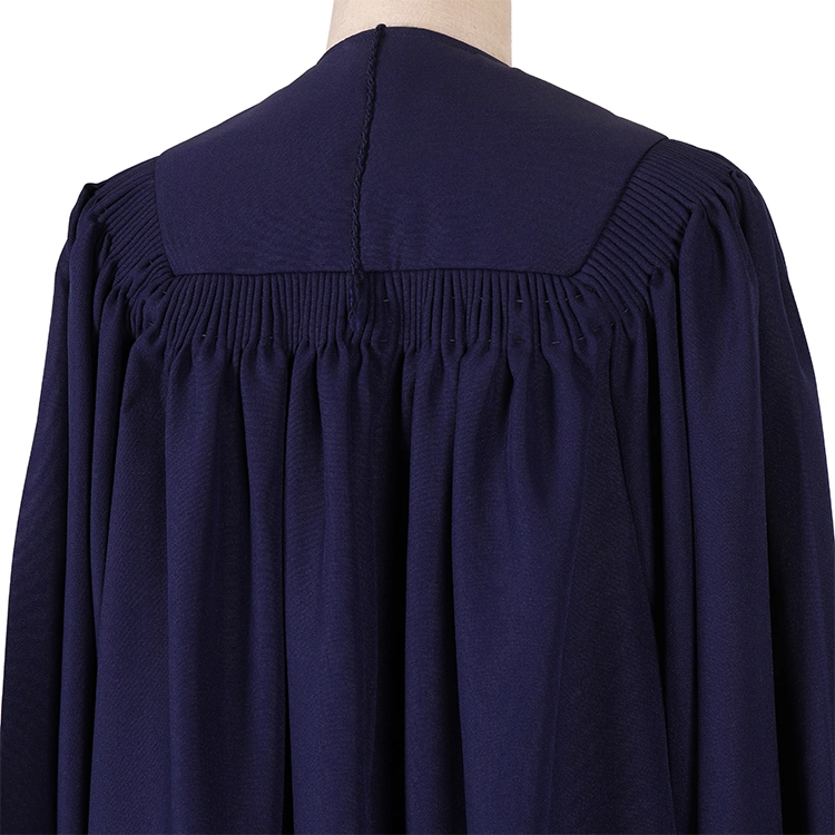 Custom Black Navy Academic College University Master Graduation Cap Gown
