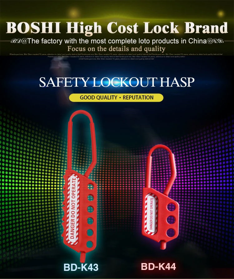 Bozzys Flexible Insulation 6 Holes Lockout Hasp
