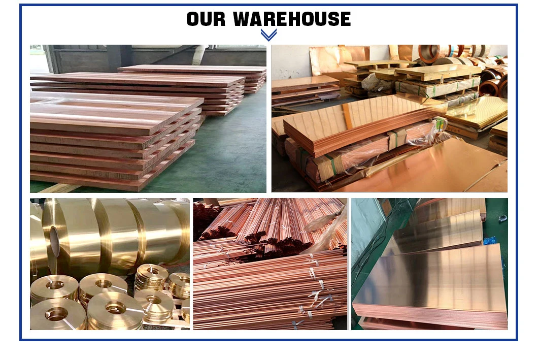 Chinese Hot Sale Customized 99.9% Pure Bronze / Brass T2 Copper /Stainless Steel/Aluminum/Carbon/Galvanized/Alloy/Roofing Sheet