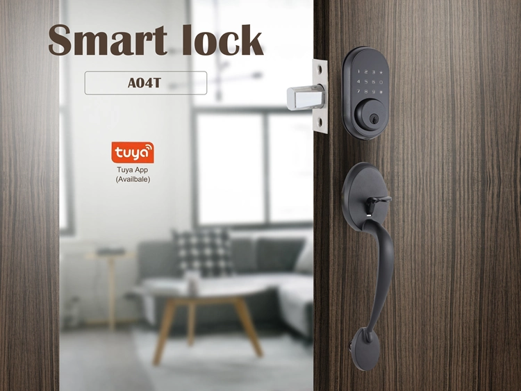 Quick Installation Electronic Locks Smart Lock Digital Deadbolt Cerraduras Inteligentes WiFi Tuya APP Dead Bolt Smart Door Lock