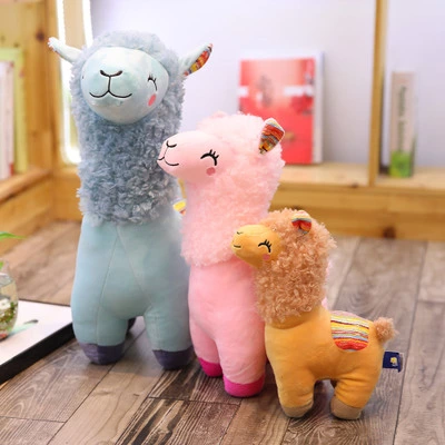 22-45cm Soft Stuffed Plush Baby Toy Hot Selling Cute Alpaca