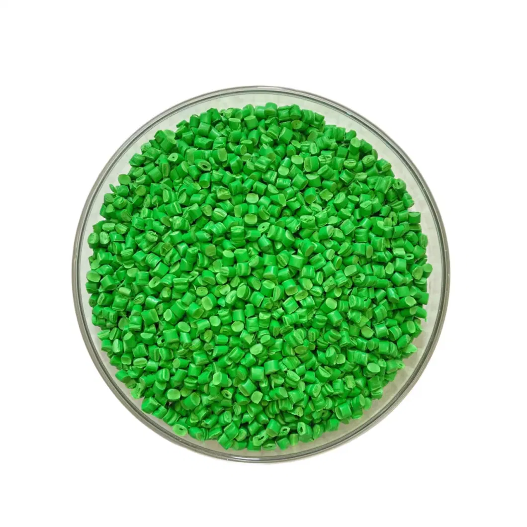 Anti-Static Green PP Masterbatch Pellets for Durable Automotive Parts