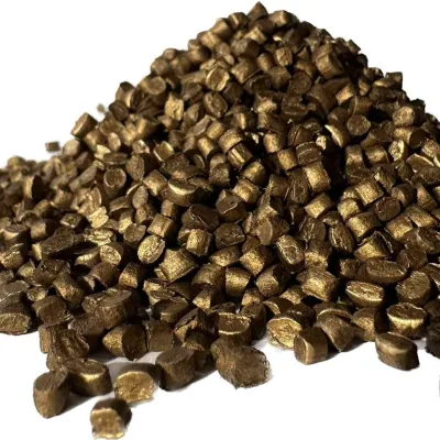 Produttore cinese PP Gold Pellet Master Batch in plastica - stabile Qualità
