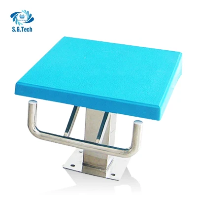 Made in China piscina concorrenza anti-scivolo piscina saltando a partire Blocchi