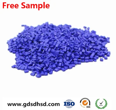 Riempitivo colore blu masterbatch di plastica per rivestimento
