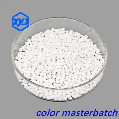 Masterbatch di riempitivo composto CaCO3 di colore bianco di alta qualità dalla Cina