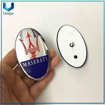 Placca per auto Customm in nichel lucido, stemma auto decorazione con logo Cast Sports Car