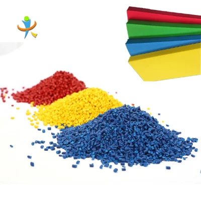 PE / PP / PS / ABS ad alta concentrazione / PVC/ PC / PA / PET / PU / EVA Masterbatch di colore per plastica