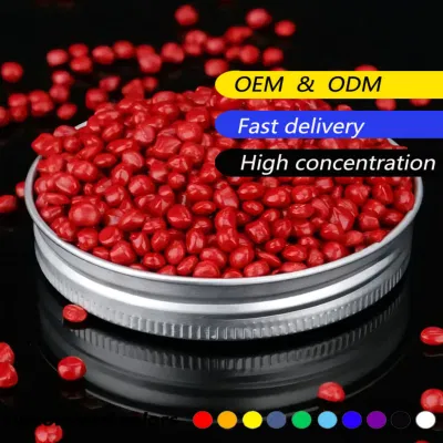 Masterbatch colore rosso LDPE masterbatch colore / masterbatch fragranza per plastica