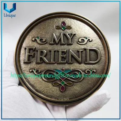 I militari commemorano la placca di bronzo per la pietra tombale con supporto magnetico, la placca di bronzo 3D personalizzata