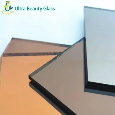 Doppio rivestimento all&prime;ingrosso 5 mm colorato in bronzo dorato oscurata per Arredamento domestico