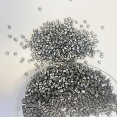 Masterbatch in ABS metallizzato argento stabilizzato a caldo per rivestimenti interni per auto Estrusione