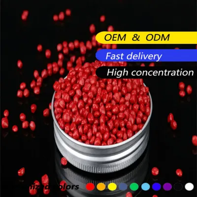 Masterbatch colore rosso LDPE masterbatch colore / masterbatch fragranza per plastica