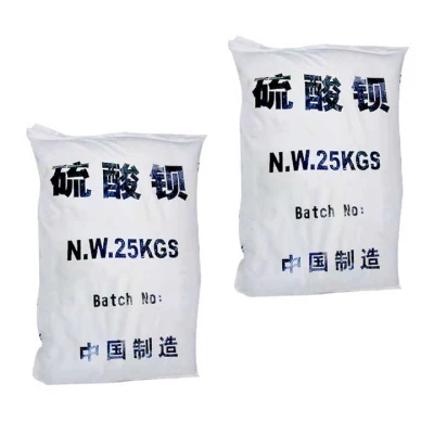 Polvere bianca di Cina 400 Mesh solfato di bario naturale per rivestimento