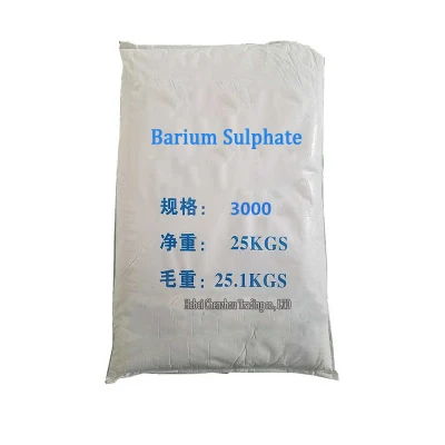Polvere bianca di Cina 400 Mesh solfato di bario naturale per rivestimento