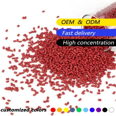 Masterbatch colore rosso LDPE masterbatch colore / masterbatch fragranza per plastica