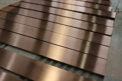 Materiale in bronzo al stagno C54400 disponibile a stock