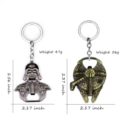 USA Flag Carabiner MultiTool acrilico Motel 3D Star War Custom Portachiavi con apertura bottiglia omaggio ricordo