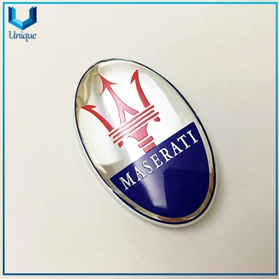 Placca per auto Customm in nichel lucido, stemma auto decorazione con logo Cast Sports Car