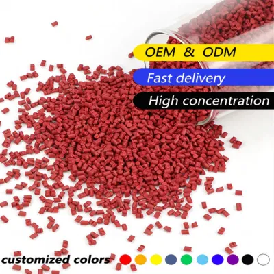 Masterbatch colore rosso LDPE masterbatch colore / masterbatch fragranza per plastica