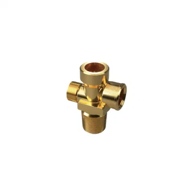 Parti di lavorazione CNC per tornitura a 5 assi OEM Precision Turning Ottone