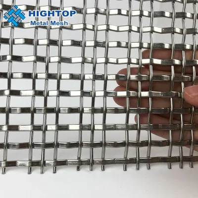Maglia metallica decorativa in acciaio inox 316 brunita