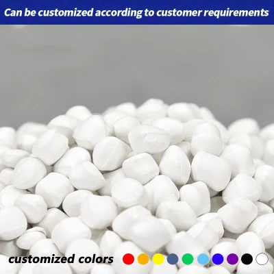 Master batch di riempimento trasparente bianco/granulato in PE Carrier/LDPE