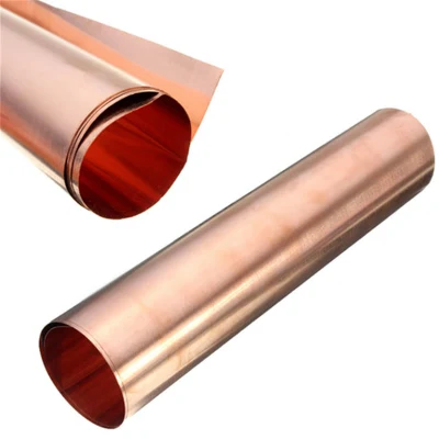 Piastra catodica in rame, lamiera in ottone, barra in bronzo alluminio 99.99% (TU2, C1020T, C10200, T2, C1100, TP1, C1201)