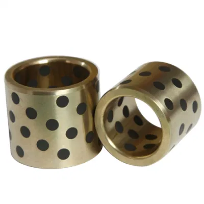 Cuscinetto a manicotto in bronzo grafite JDB/boccole in bronzo/cuscinetto scorrevole senza olio