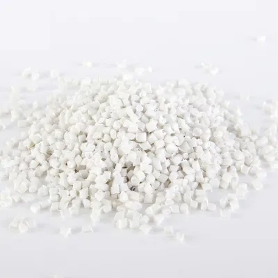 Masterbatch di riempitivo composto CaCO3 di colore bianco di alta qualità dalla Cina