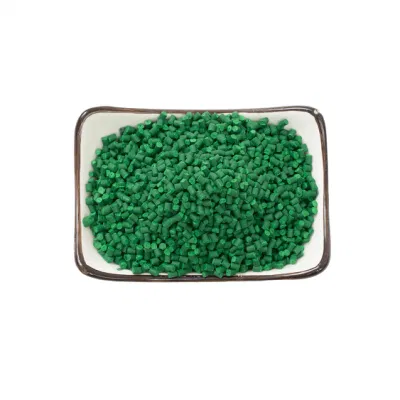 Cina masterbatch Produttore PE Green masterbatch Universal Masterbatch Toy Cup coperchio campione colore corrispondenza.