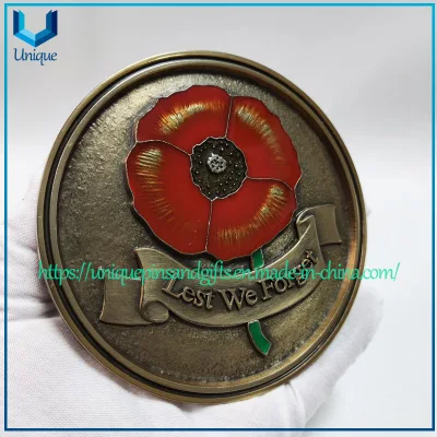 Targhe 3D personalizzate Relief Bronze Monument, placca ricordo Memorial Metal grave per Tombstone