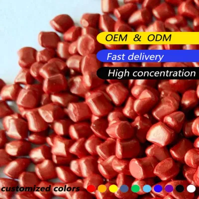 Masterbatch colore rosso LDPE masterbatch colore / masterbatch fragranza per plastica