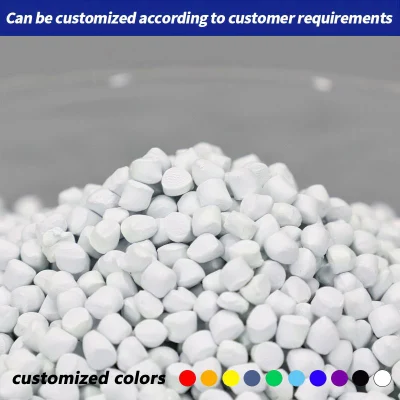 Master batch di riempimento trasparente bianco/granulato in PE Carrier/LDPE