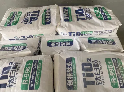 Masterbatches plastiche Pigment Bianco Rutilo tipo titanio diossido R-996 con Campione gratuito
