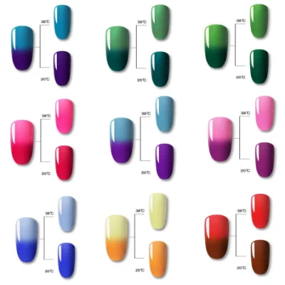 Tutti i tipi di colori pigmento termocromico