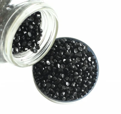 Masterbatch di colore bianco nero 50% per iniezione plastica