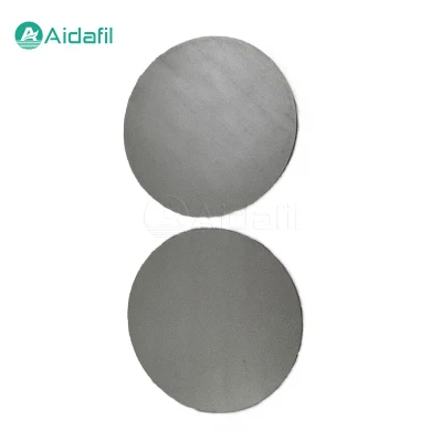 Disco filtrante in acciaio inox sinterizzato SS304 SS316