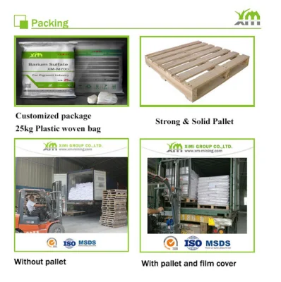 Solfato di bario BaSO4 per rivestimento in polvere Produttore professionale ad elevata purezza Solfato di bario