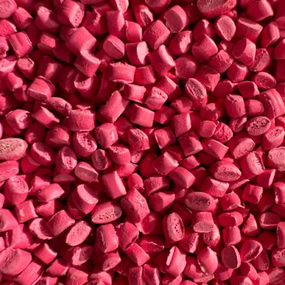 Materiale grezzo plastico PP/PE di alta qualità masterbatch rosso