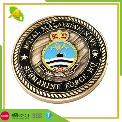 Cina Commercio all&prime;ingrosso artigianato 2D personalizzato metallo placcatura Silver polizia militare Souvenir UK prima guerra mondiale due Poppy moneta per la promozione Regalo (COIN-174)