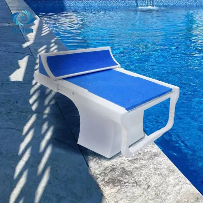 Made in China piscina concorrenza anti-scivolo piscina saltando a partire Blocchi