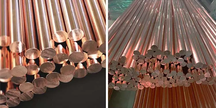 Factory Supply C10200/C11000/C12000 C95800 C70600 Bronze Brass Red Copper Pure Copper Rod/Bar