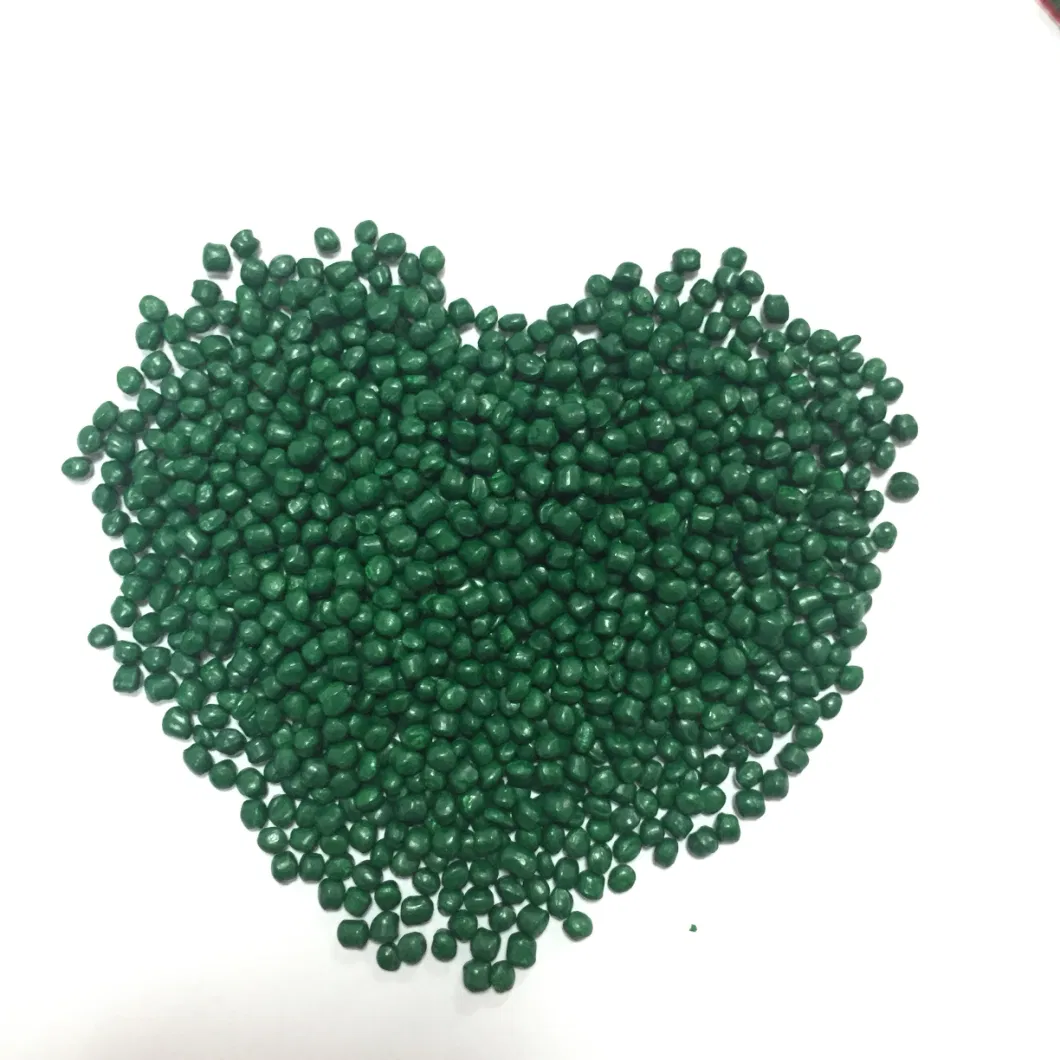 Green Color Carbon Master Batches for PP/HDPE/LDPE/PE