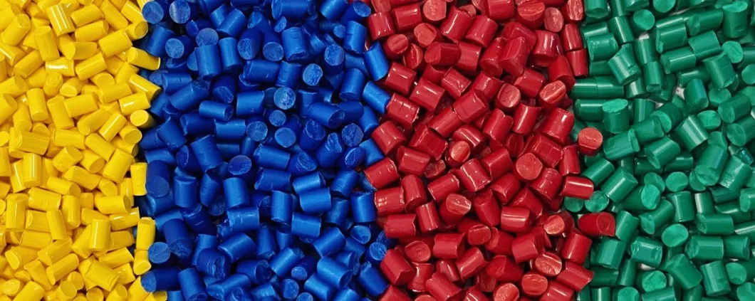 Anti-UV Blue PETG Masterbatch Pellets for Household Injection Molded Plastic Articles Thermoforming