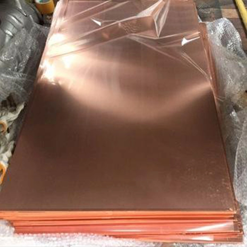 C14500 Tellurium Copper Sheet Plate High Precision Machining 99.9% Purity High Quality Copper Sheet