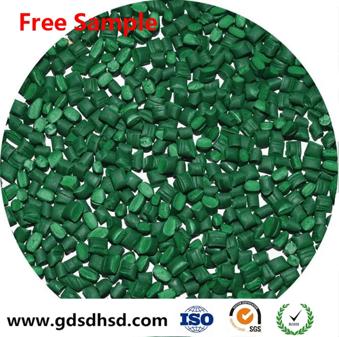 Green Color Masterbatch for Sinopec HDPE Film Grade