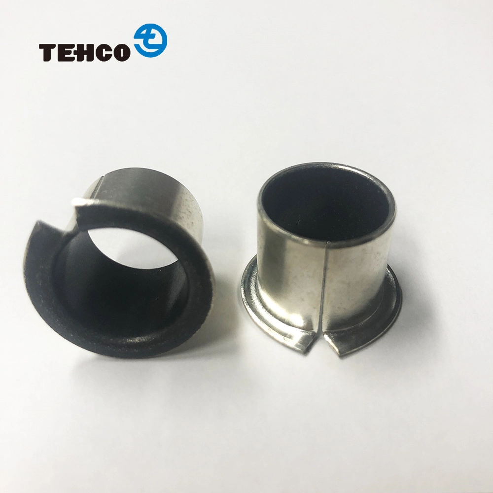 TCB100 Customer Size Self-Lubricating Multilayer Composite Bushing Sintered Porous Bronze Alloy Steel Base DU Bushing