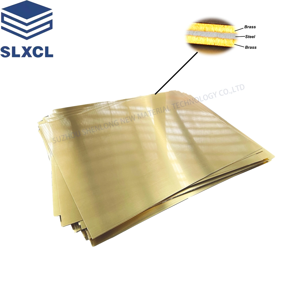 Slxcl Brass Clad Steel Sheet Plate 4*4 for Structural Parts